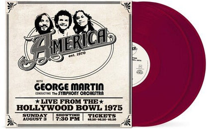 AMERICA - AMERICA: LIVE AT THE HOLLYWOOD BOWL 1975 - RECORD