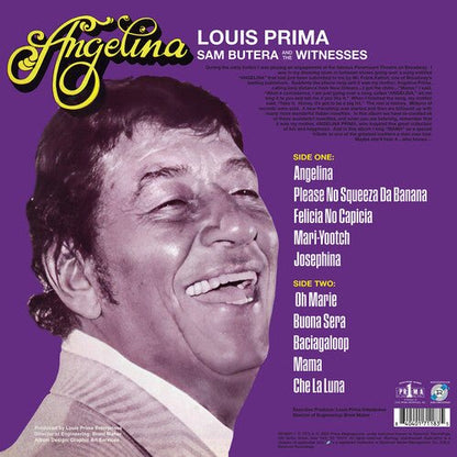 PRIMA,LOUIS - ANGELINA Green, White & Red - RECORD