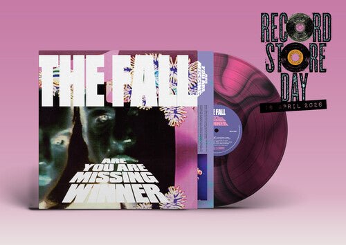 FALL - ARE YOU ARE MISSING WINNER - PINK & BLACK SWIRL - RECORD