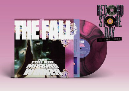 FALL - ARE YOU ARE MISSING WINNER - PINK & BLACK SWIRL - RECORD