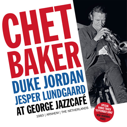 BAKER,CHET - AT GEORGE JAZZCAFE 1983 ARNHEM NETHERLANDS (IEX) Blue - RECORD