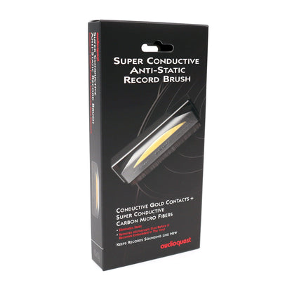 Audioquest: Anti-Static Record Brush - Gold