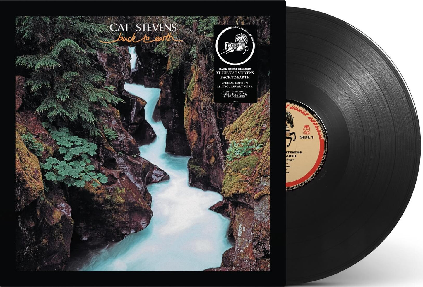 STEVENS,CAT ( YUSUF ) - BACK TO EARTH - RECORD