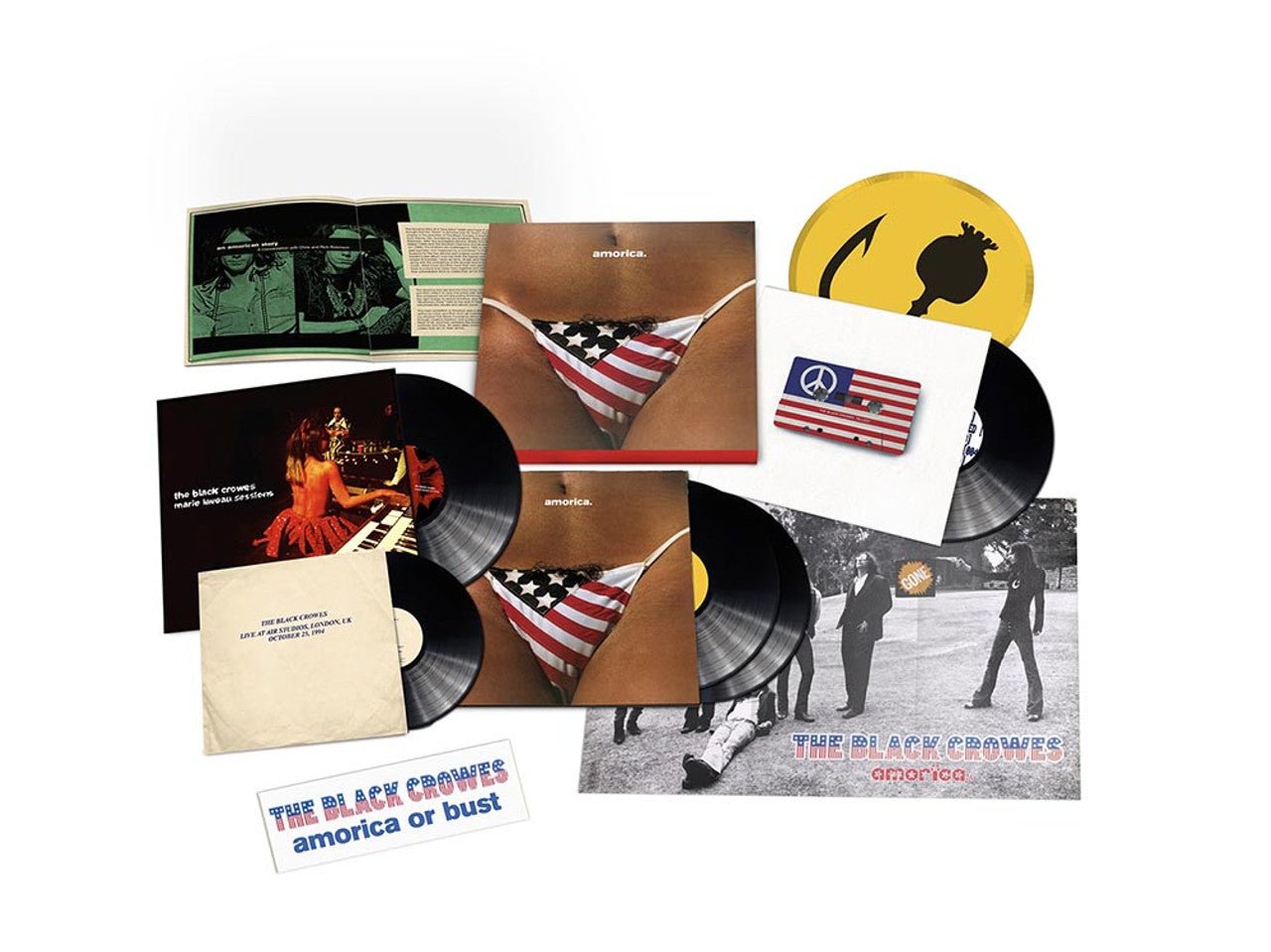 BLACK CROWES - AMORICA - RECORD