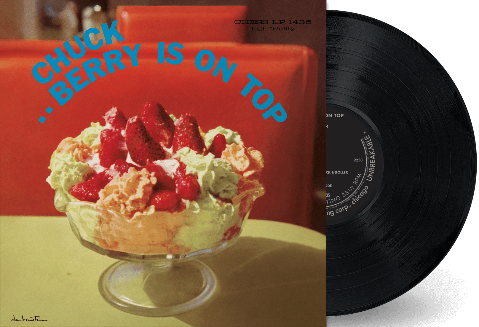 BERRY,CHUCK - BERRY IS ON TOP (CHESS 75 SERIES) - RECORD