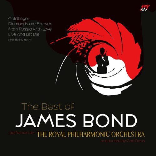 ROYAL PHILHARMONIC ORCHESTRA - BEST OF JAMES BOND - RED IN NATURAL CLEAR VINYL - RECORD