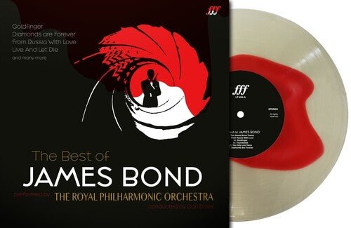 ROYAL PHILHARMONIC ORCHESTRA - BEST OF JAMES BOND - RED IN NATURAL CLEAR VINYL - RECORD