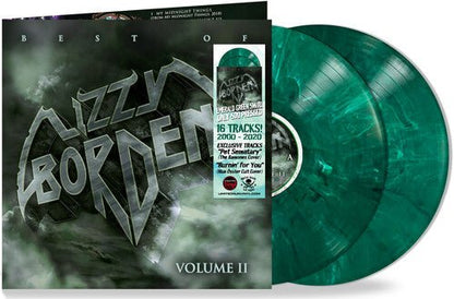 LIZZY BORDEN - BEST OF LIZZY BORDEN VOL 2 - GREEN - RECORD