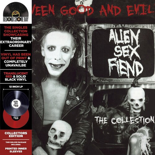 ALIEN SEX FIEND - BETWEEN GOOD & EVIL - RED - RECORD