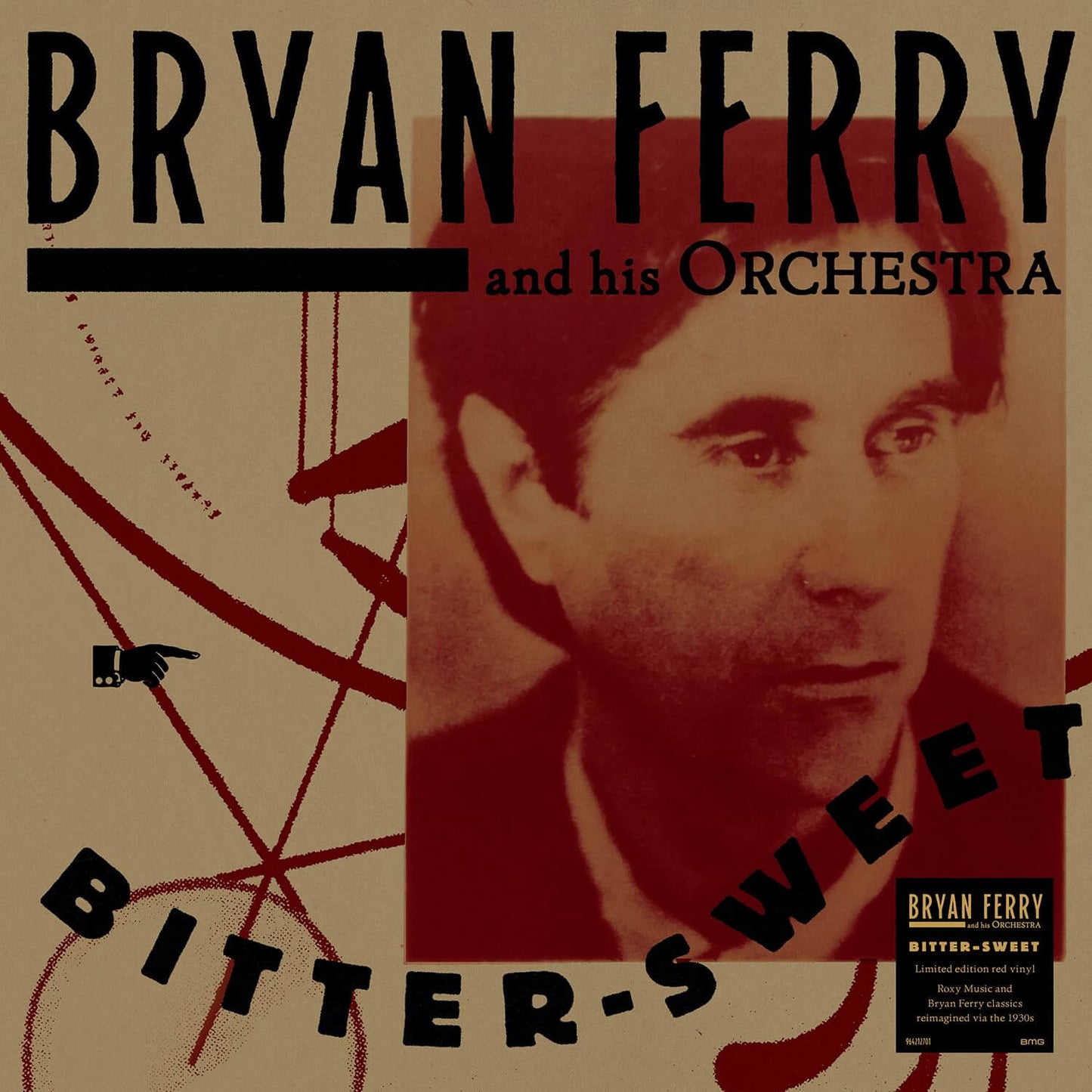 FERRY,BRYAN - BITTER-SWEET Red - RECORD