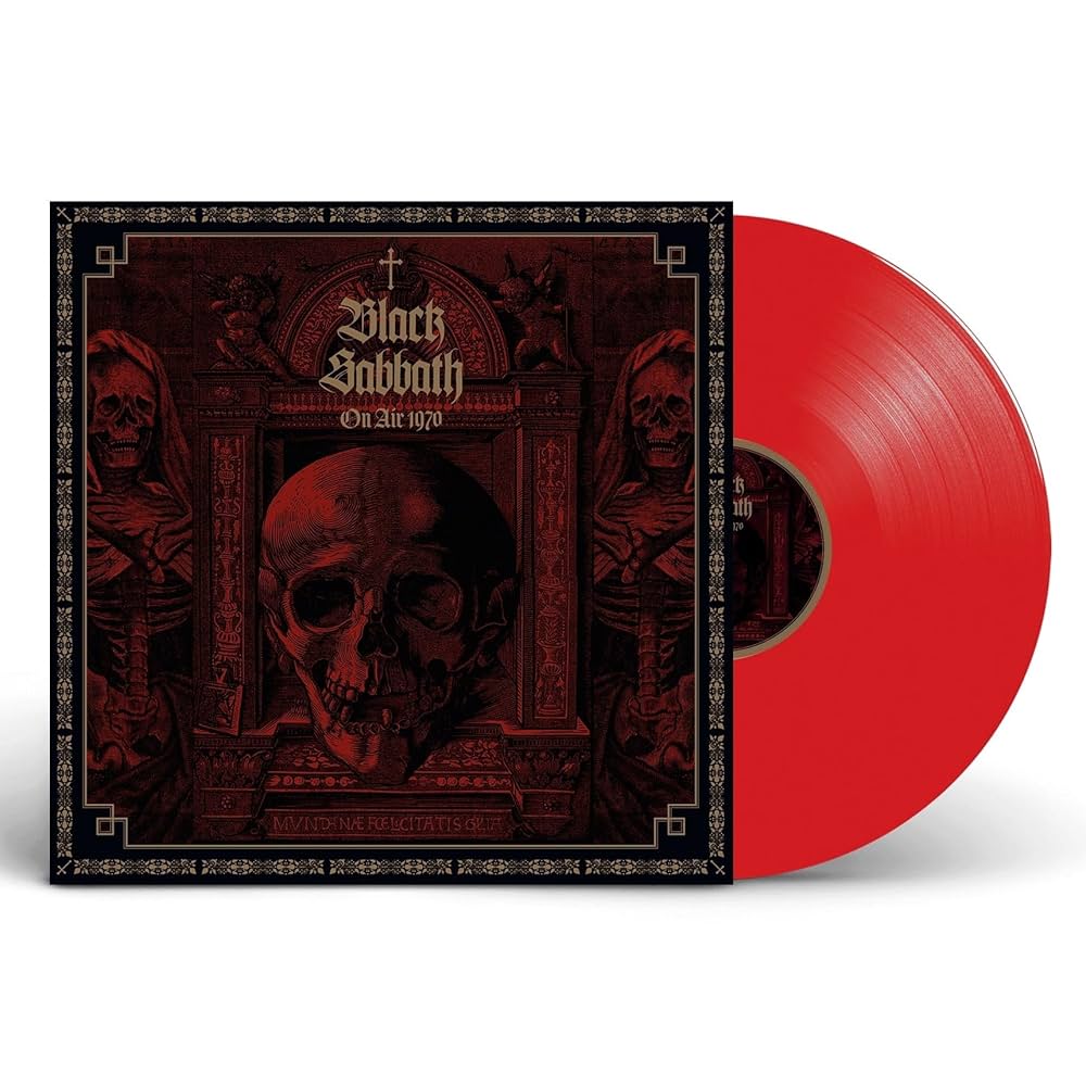 BLACK SABBATH - ON AIR 1970 RED - RECORD