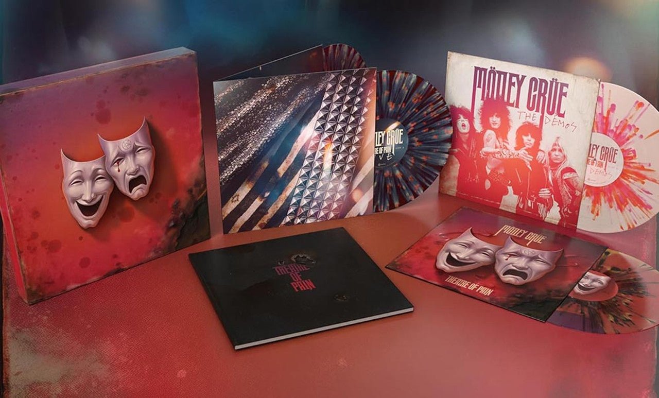 MOTLEY CRUE - THEATRE OF PAIN  Deluxe Box - RECORD