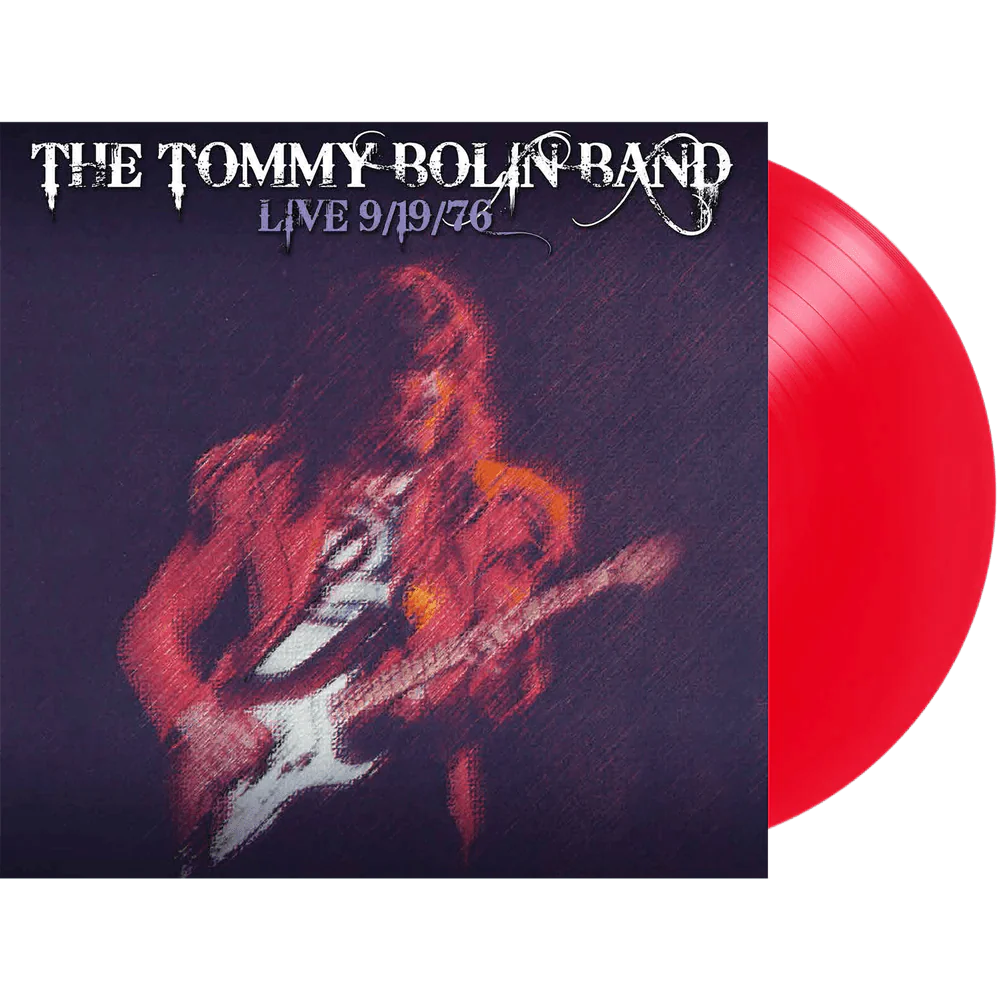 Tommy Bolin - Live 9-19-76 Translucent Red Vinyl/Limited Edition VINYL LP