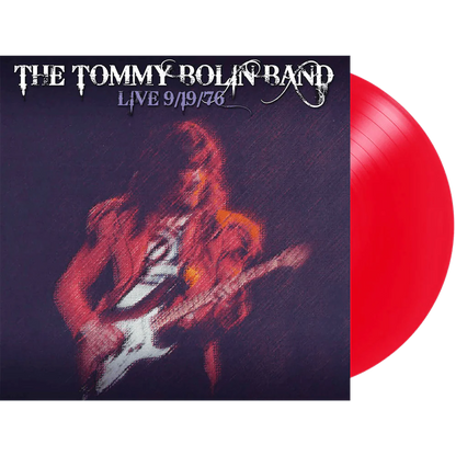 Tommy Bolin - Live 9-19-76 Translucent Red Vinyl/Limited Edition VINYL LP