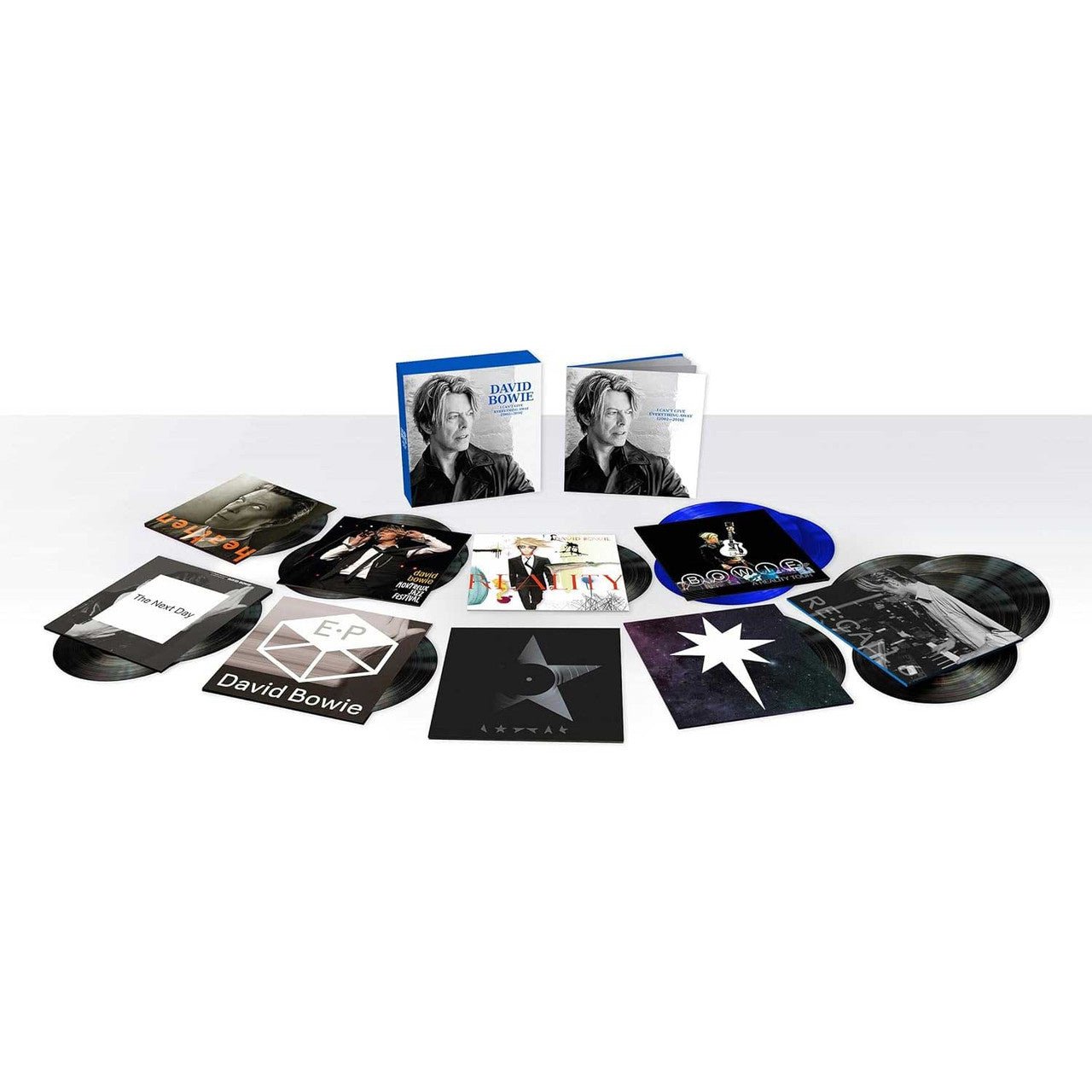David Bowie - I Can't Give Everything Away (2002-2016) 16LP, 2 12" Vinyl EP & Book Box Set