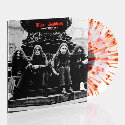 BLACK SABBATH -Montreux 1970 & Lost BBC Sessions Limited Edition Import, Clear & Red Splatter - RECORD