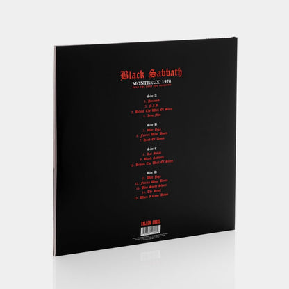 BLACK SABBATH -Montreux 1970 & Lost BBC Sessions Limited Edition Import, Clear & Red Splatter - RECORD