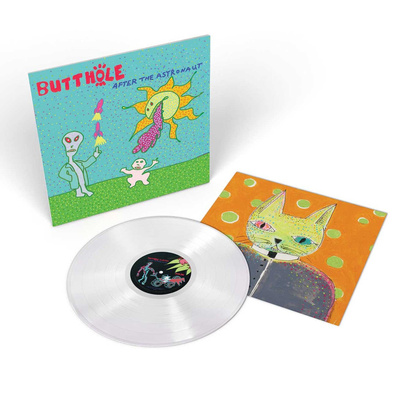 BUTTHOLE SURFERS - AFTER THE ASTRONAUT OPAQUE WHITE - RECORD
