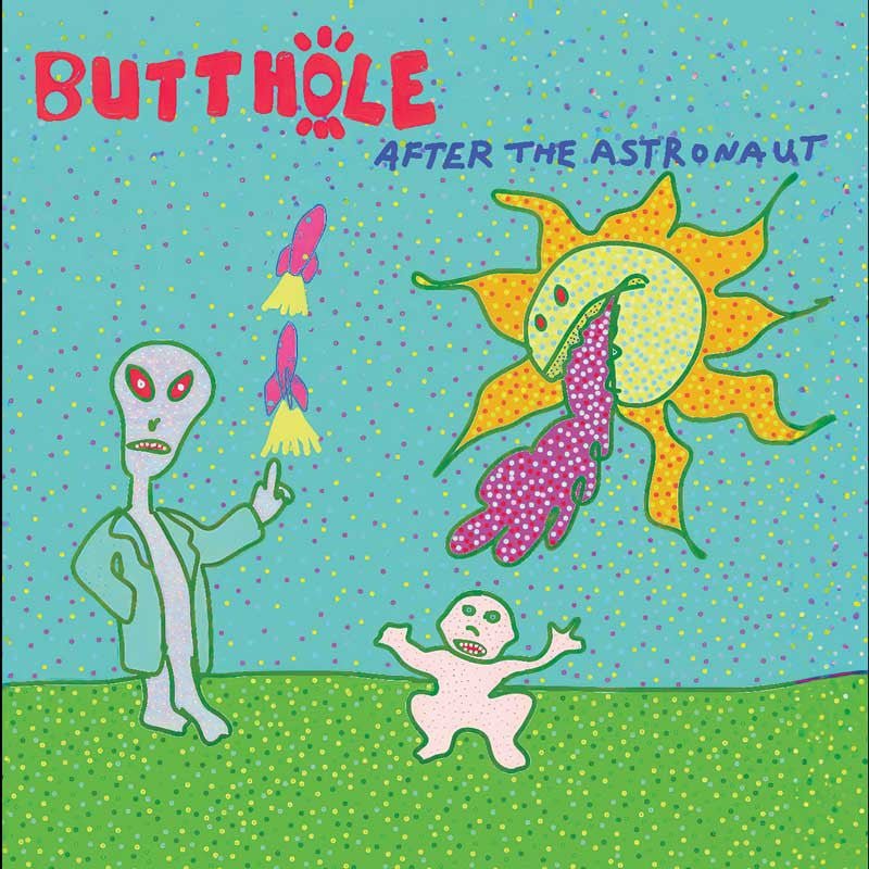 BUTTHOLE SURFERS - AFTER THE ASTRONAUT OPAQUE WHITE - RECORD