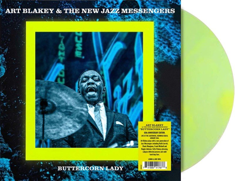 BLAKEY,ART / NEW JAZZ MESSENGERS - BUTTERCORN LADY: LIVE AT THE LIGHTHOUSE HERMOSA Yellow - RECORD