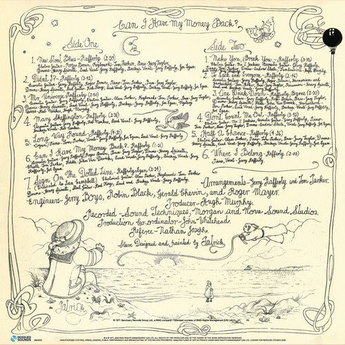 RAFFERTY,GERRY - CAN I HAVE MY MONEY BACK - RECORD