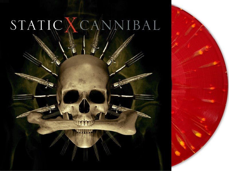 STATIC X - CANNIBAL Colored Splatter - RECORD