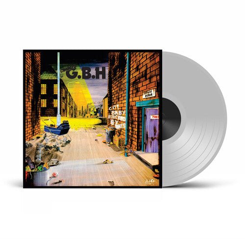 GBH - CITY BABY ATTACKED BY RATS - CLEAR VINYL - RECORD