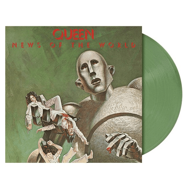 QUEEN - NEWS OF THE WORLD GREEN - RECORD