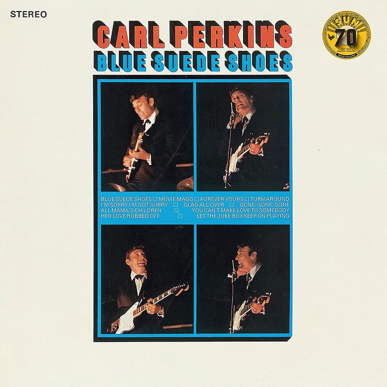 PERKINS,CARL - BLUE SUEDE SHOES - RECORD