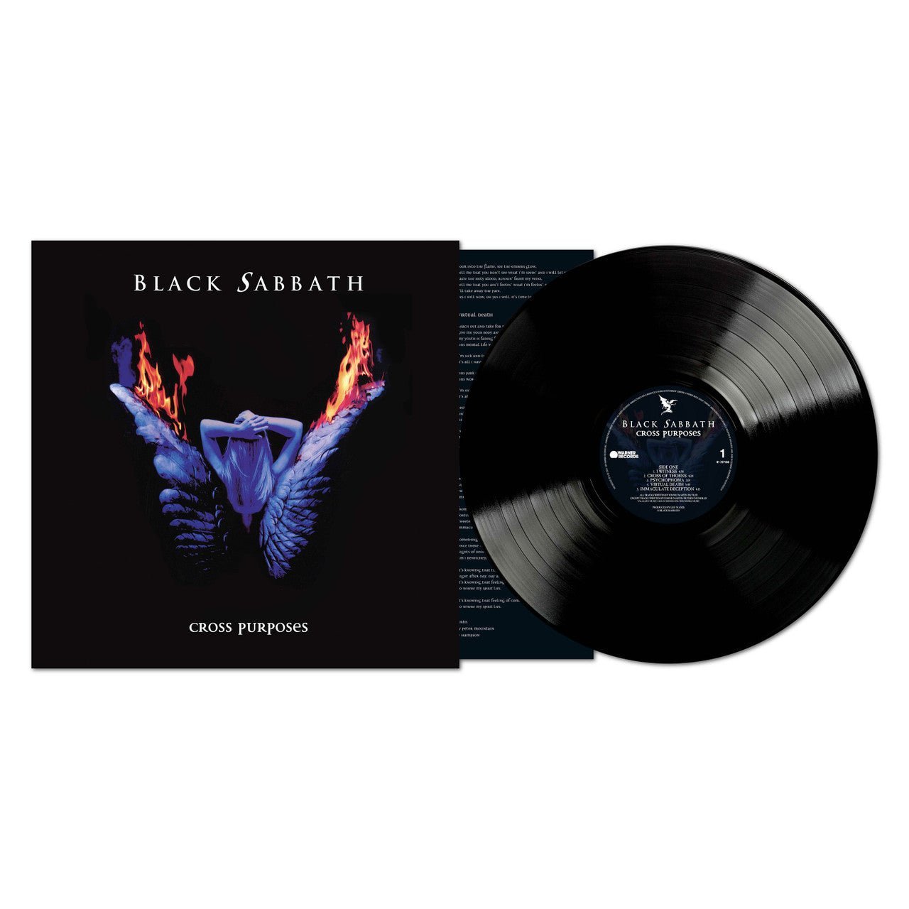 BLACK SABBATH - CROSS PURPOSES - RECORD
