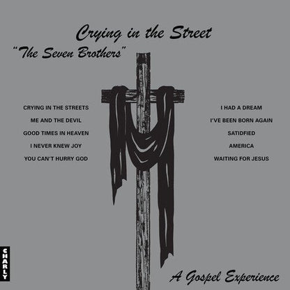 SEVEN BROTHERS - CRYING IN THE STREET - SILVER - RECORD