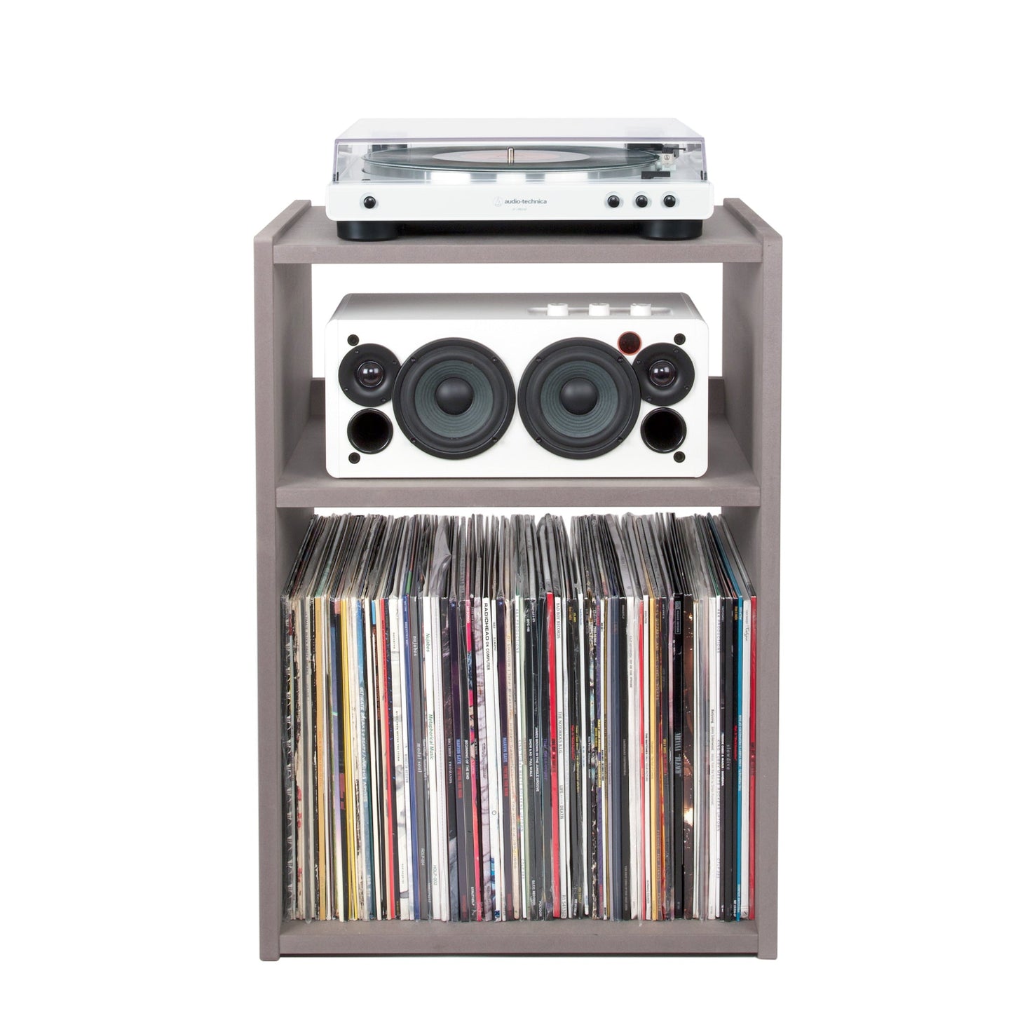 Line Phono: All-In-One Turntable / Speaker / Cube PLUS Stand Package