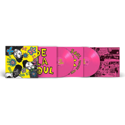 DE LA SOUL - 3 FEET HIGH AND RISING - MAGENTA - RECORD