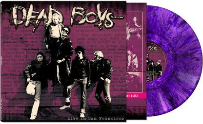 DEAD BOYS - LIVE IN SAN FRANCISCO - PURPLE MARBLE - RECORD