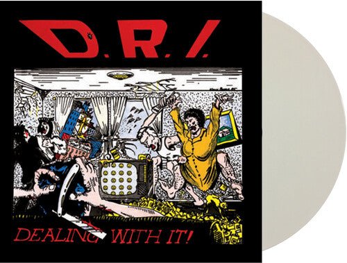 DRI - DEALING WITH IT - WHITE VINYL - RECORD