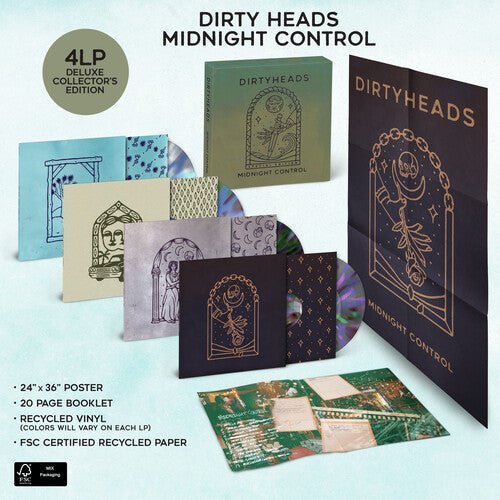 DIRTY HEADS - MIDNIGHT CONTROL DELUXE: COLLECTOR'S EDITION - RECORD