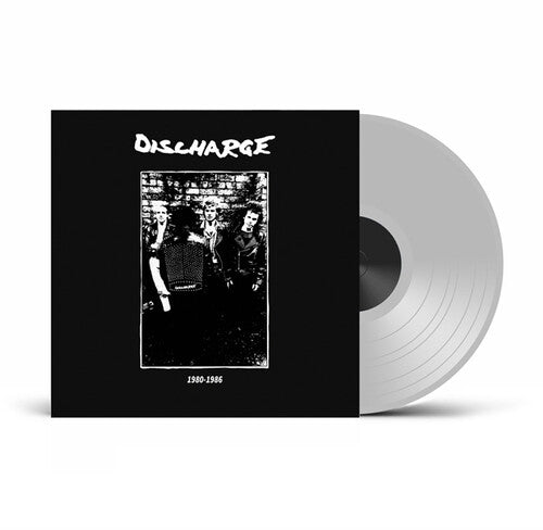 DISCHARGE - 1980-1986 - UK EXCLUSIVE CLEAR VINYL - RECORD