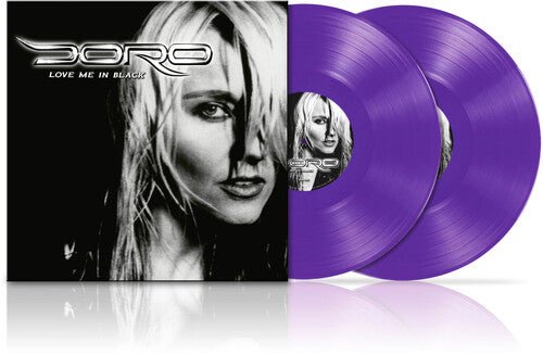 DORO - LOVE ME IN BLACK - PURPLE - RECORD