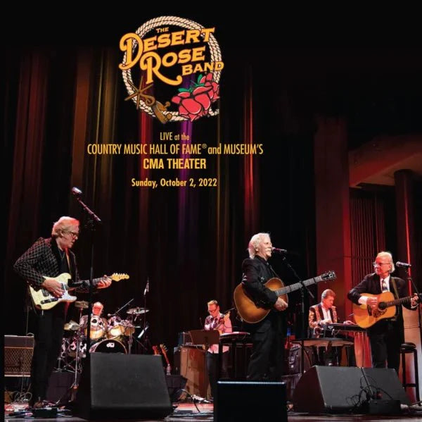 Desert Rose Band - Live At The Country Music Hall Of Fame 10-2-22 Ruby Red Vinyl/Limited Edition - RECORD