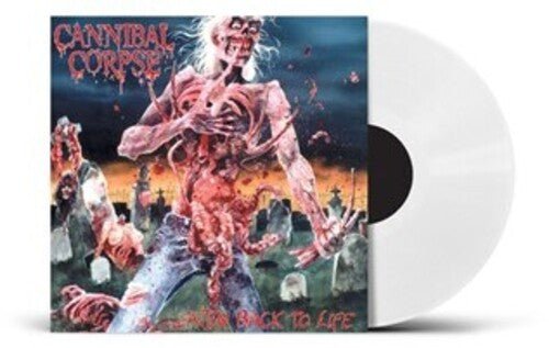 CANNIBAL CORPSE - EATEN BACK TO LIFE - UK EXCLUSIVE WHITE VINYL - RECORD