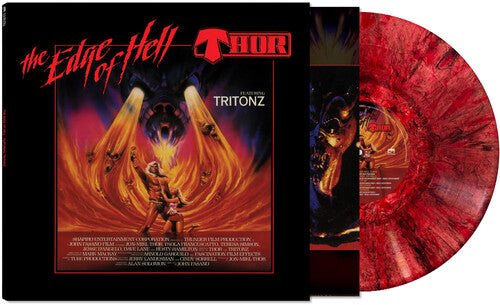 THOR - EDGE OF HELL - RED MARBLE - RECORD