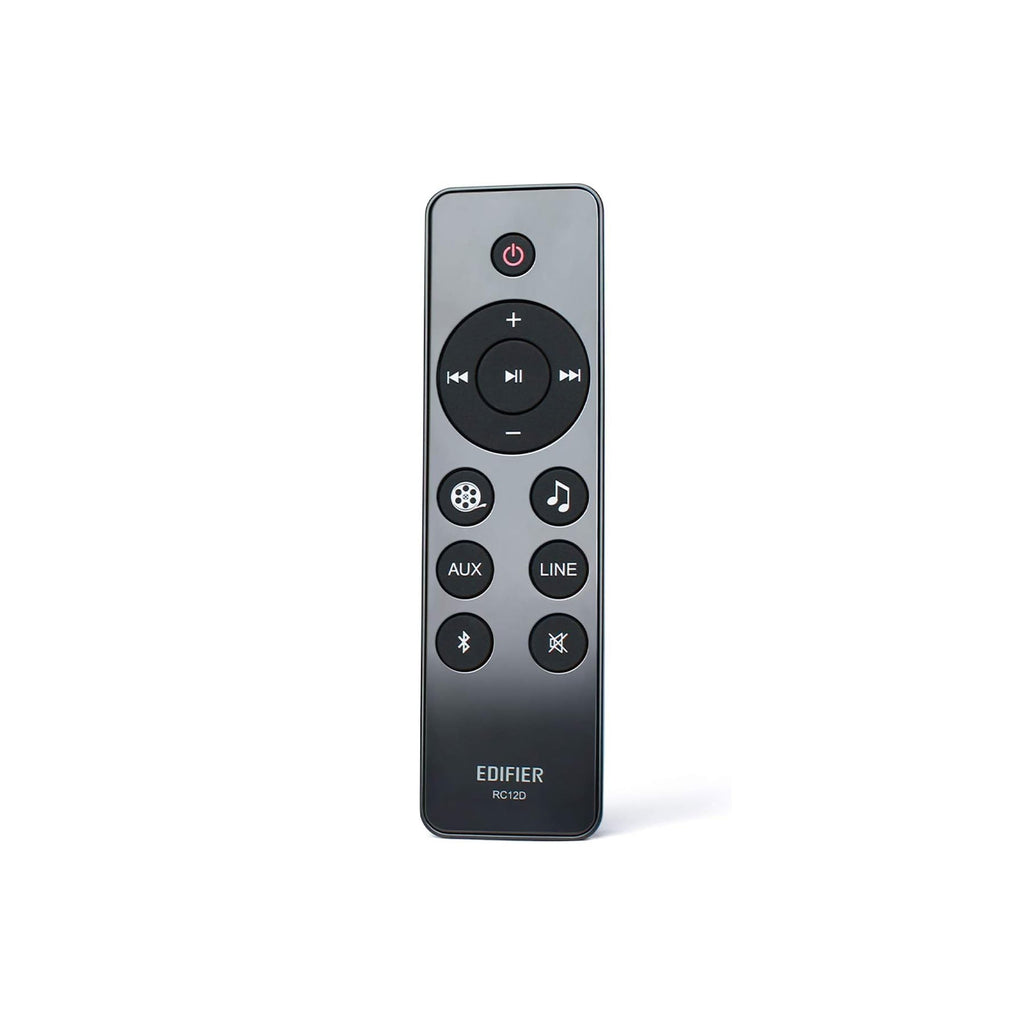 Edifier: D12 Stereo Speaker w/ Bluetooth - Black
