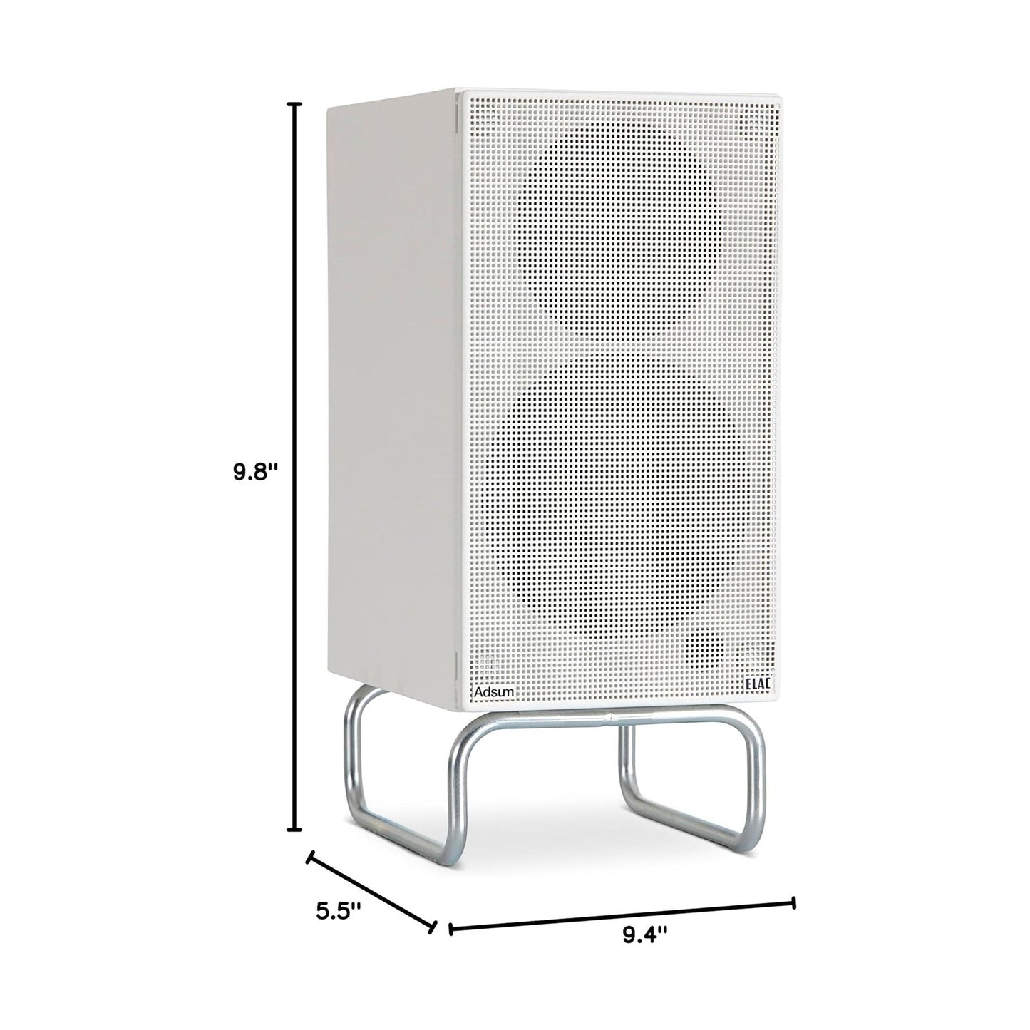 Elac: Debut ConneX Adsum Powered Speakers - Pair / White