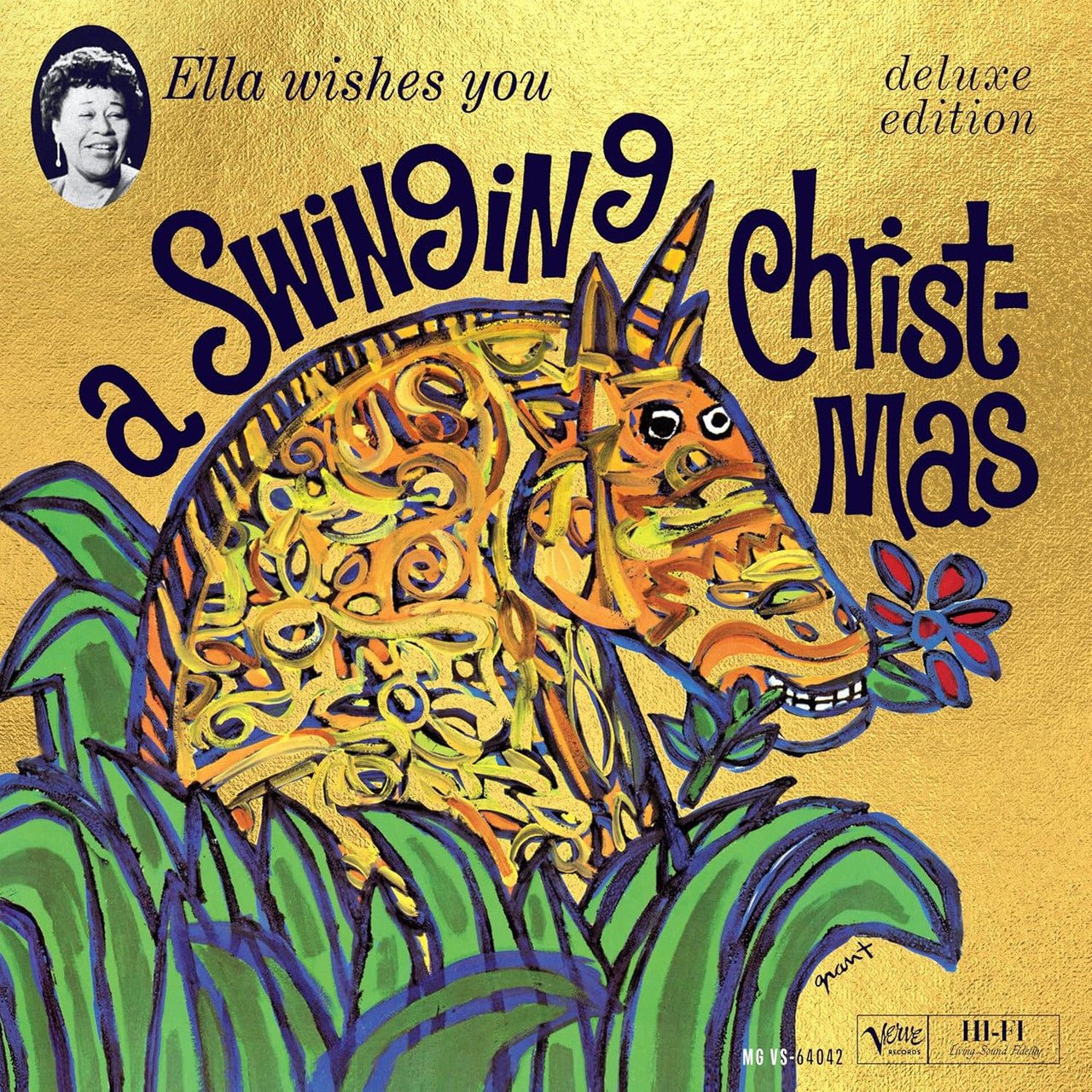 FITZGERALD,ELLA - ELLA WISHES YOU A SWINGING CHRISTMAS - RECORD
