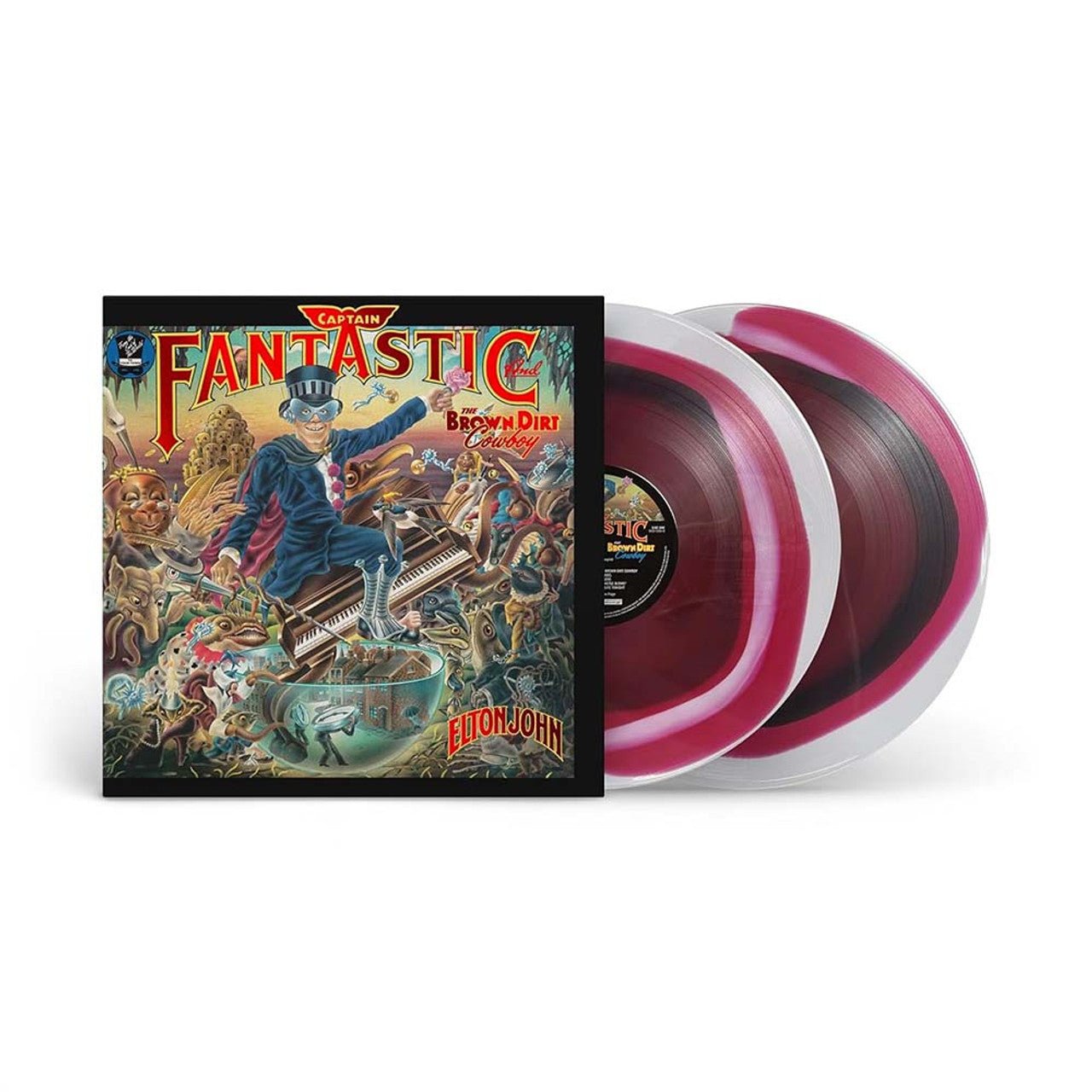 Elton John - Captain Fantastic and the Brown Dirt Cowboy 50th Anniversary Edition Multicolor - RECORD