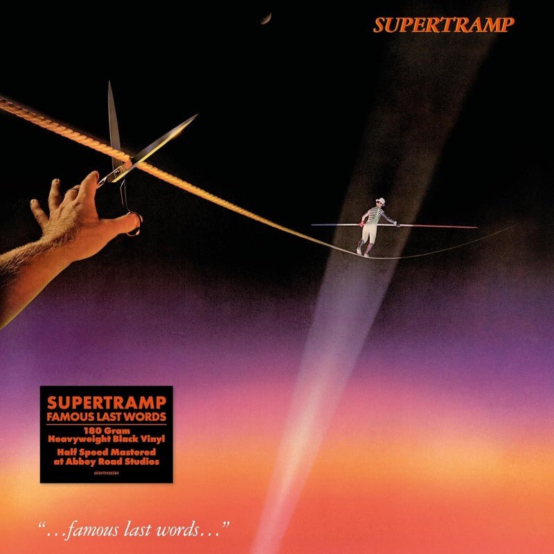 SUPERTRAMP - ...FAMOUS LAST WORDS... - RECORD