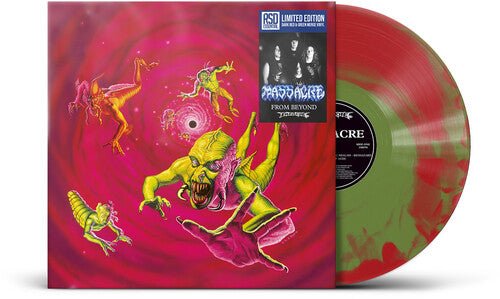 MASSACRE - FROM BEYOND (IEX) Red & Green - RECORD