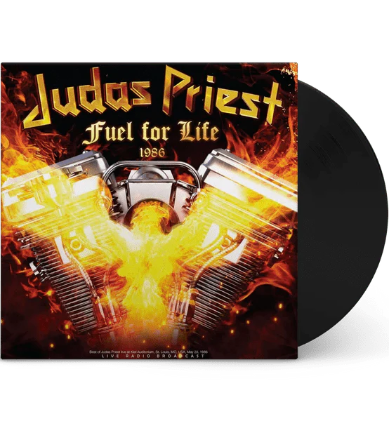 JUDAS PRIEST - FUEL FOR LIFE 1986  LIVE RADIO BROADCAST - RECORD