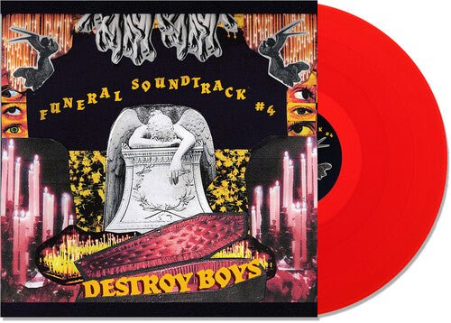 DESTROY BOYS - FUNERAL SOUNDTRACK 4 - TRANSPARENT RED - RECORD