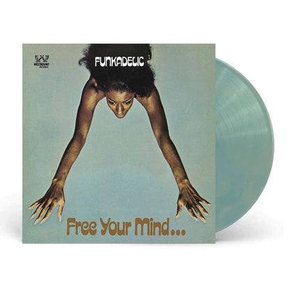 FUNKADELIC - FREE YOUR MIND & YOUR ASS WILL FOLLOW - BLUE - RECORD